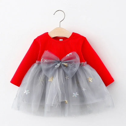 Robe à manches longues Melario pour bébé fille