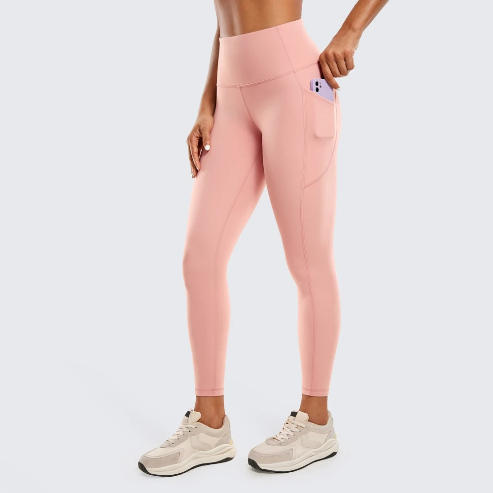 7/8-Yoga-Leggings mit hoher Taille