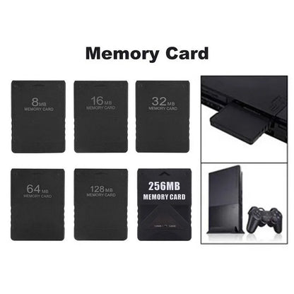 8 MB bis 128 MB für Spielstände PS2-Speicherkarte