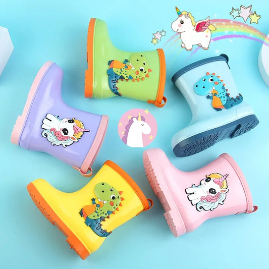 Wasserdichte, rutschfeste Regenschuhe für Mädchen