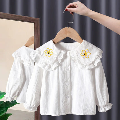 Baby Girl Embroidered T Shirts