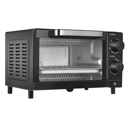 4-Slice Toaster Oven with 3 Settings and Baking Rack