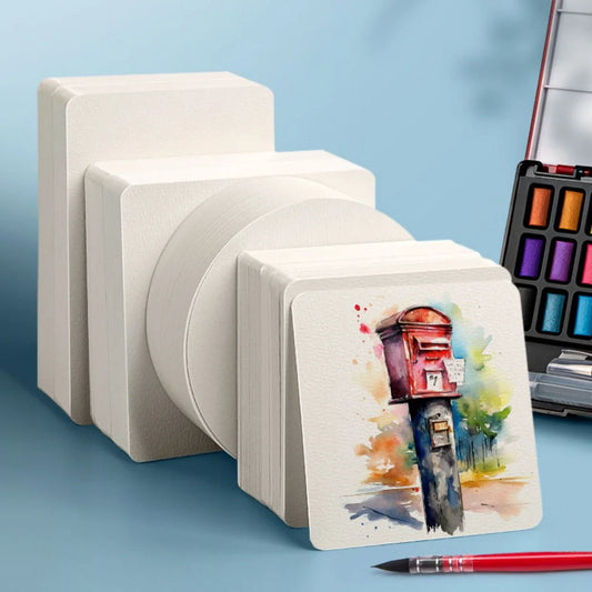 watercolor paper, cotton watercolor paper,  cotton paper, baohong watercolor paper, watercolor paper pad