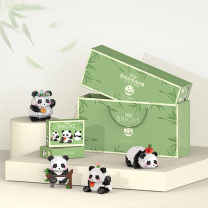 DIY Mini Panda Building Blocks