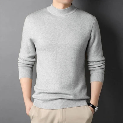 Men's Knitted Turtleneck Sweater