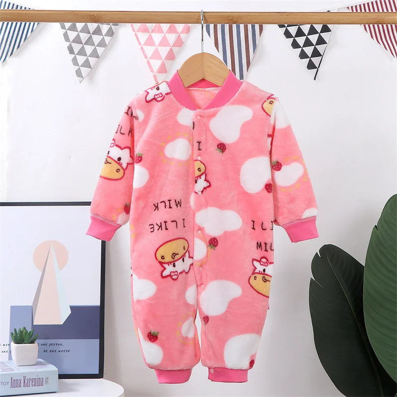 Long Sleeve Baby Romper Winter Clothes