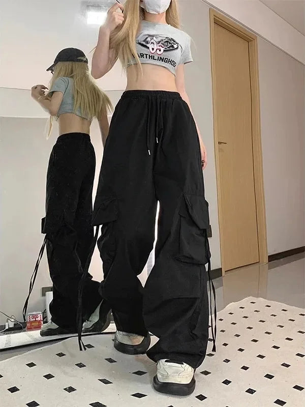 High Waist Cargo Pants