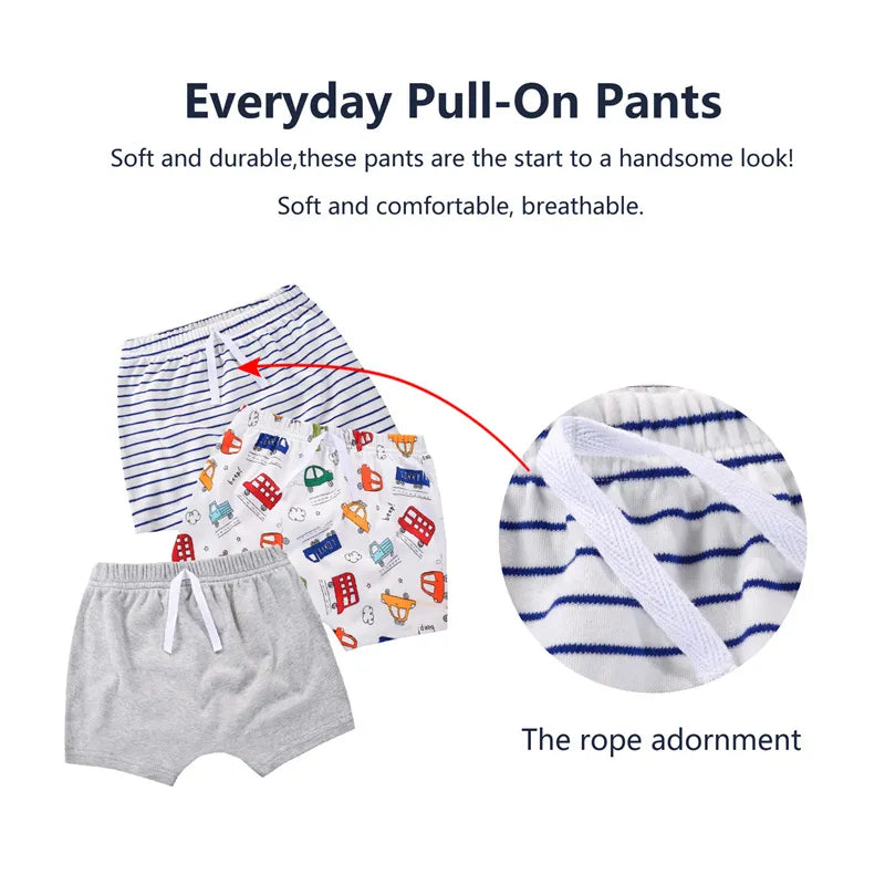 Boys shorts outside wear summer baby pants 0-3 years old