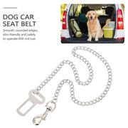 Chew-Proof Stainless Dog Seat Belt