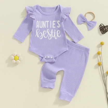 Ensemble de tenue d'automne pour bébés filles