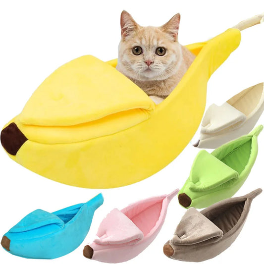 Tapis confortable Banana Cat Bed House