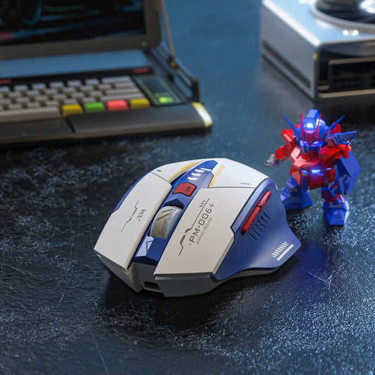 Wireless M6P Gundam Mech Mouse
