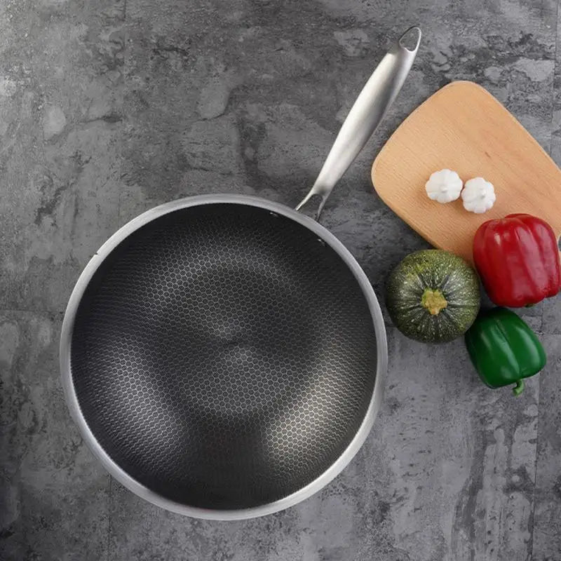 Nonstick Wok Pan Steak Cooking Pot