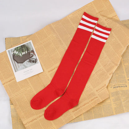 Bowknot Thigh-High Opaque Stretchy Long Stockings