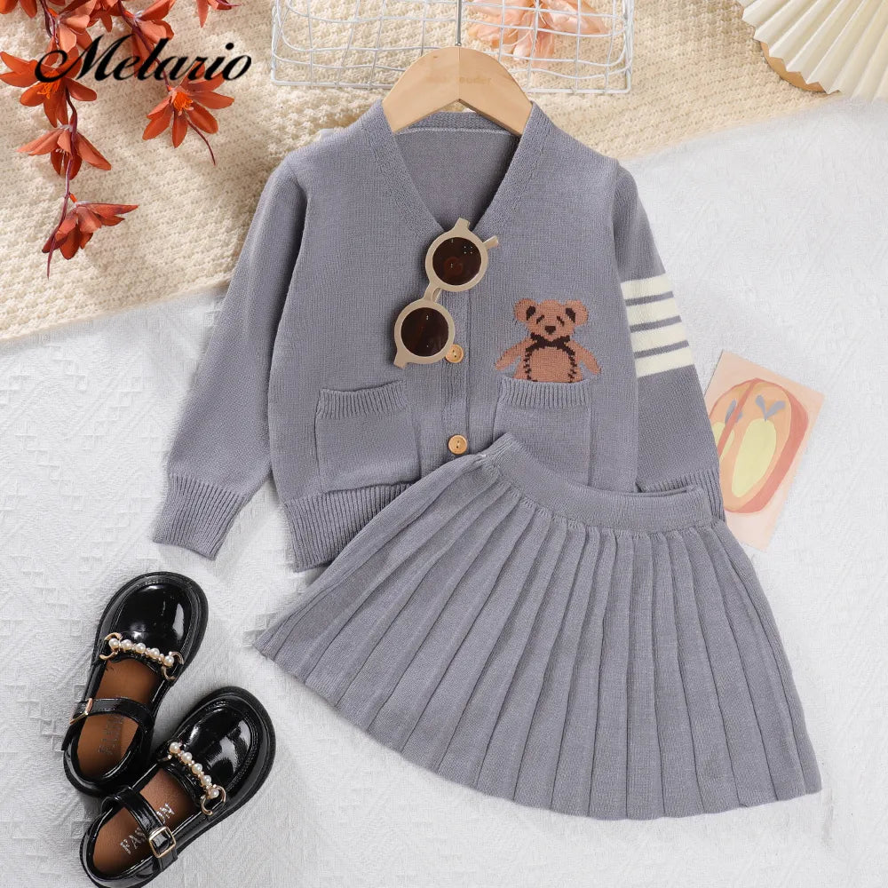 Girls Sweater Set  Autumn Long Sleeve