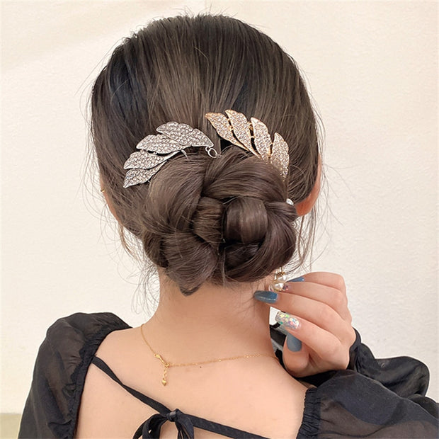 Crystal Twig Hairpin Set - Bridal Hair Accessories