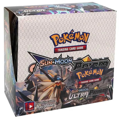 324-Pcs Pokémon TCG Sun & Moon Ultra Prism Booster Box - 36 Pack Collectible Cards