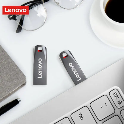 Clé USB 3.0 en métal Lenovo - 1 To/2 To, Type-C/Étanche/Haute vitesse/Portable