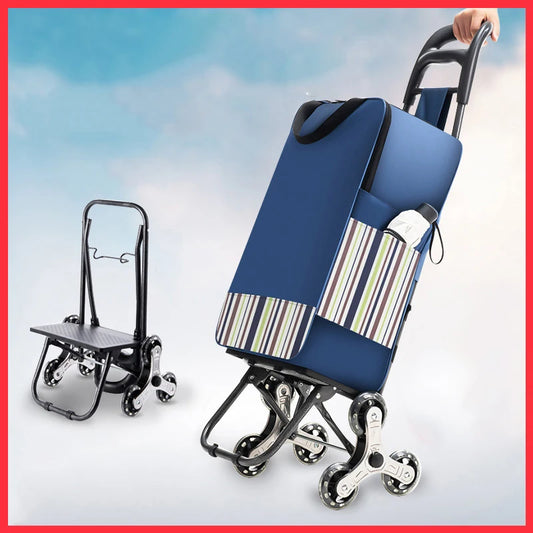 Foldable Light Grocery Shopping Trolley