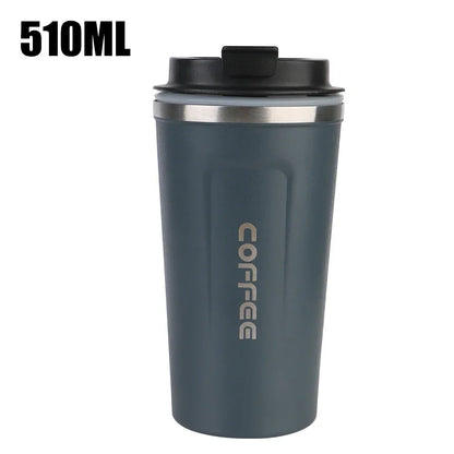 Tasse à café thermos en acier inoxydable 380/510 ml avec affichage de la température