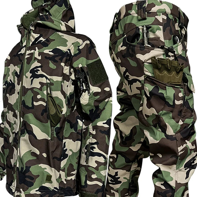 Warm Special Forces Camo Coat