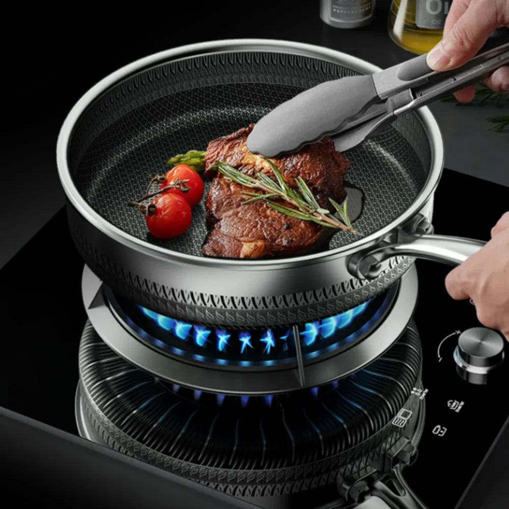 304 Stainless Steel  Frying Pan