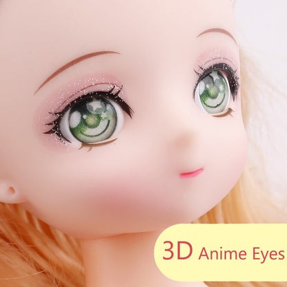 Poupée BJD yeux d'anime 1/6, 30cm