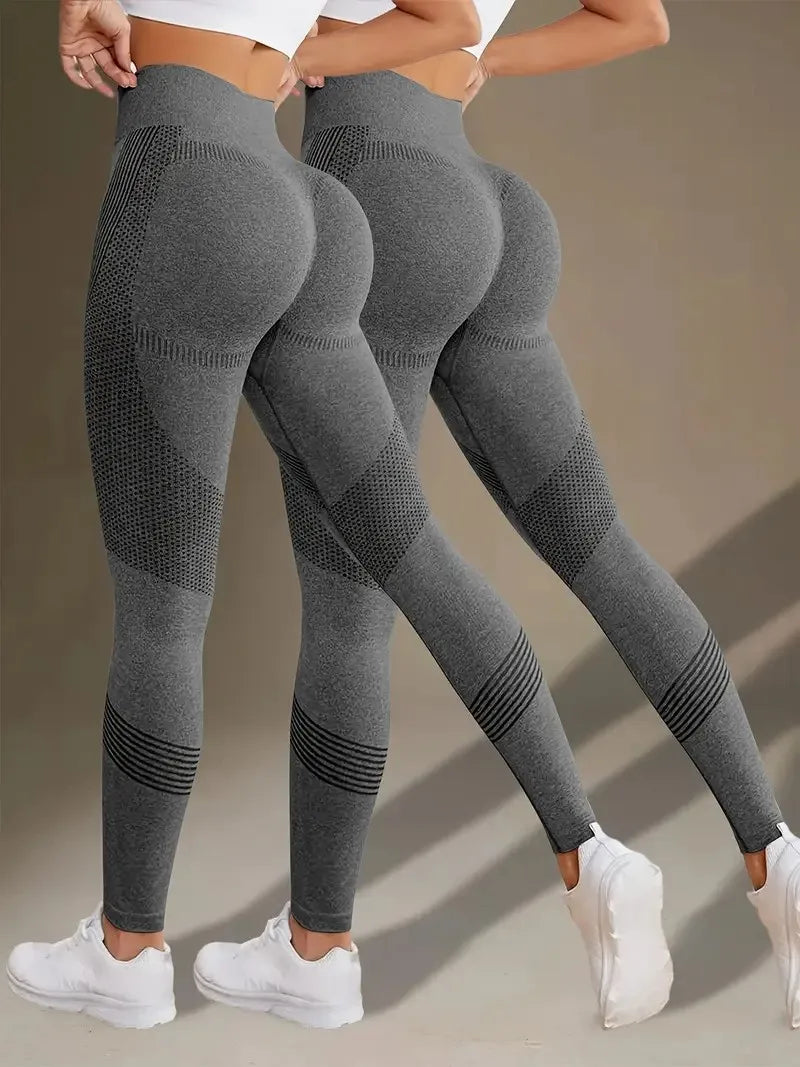 Fitness Yoga High Waist Push-Up Leggings for Women