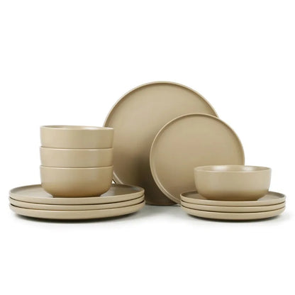 16-Piece Stoneware Dinner Set