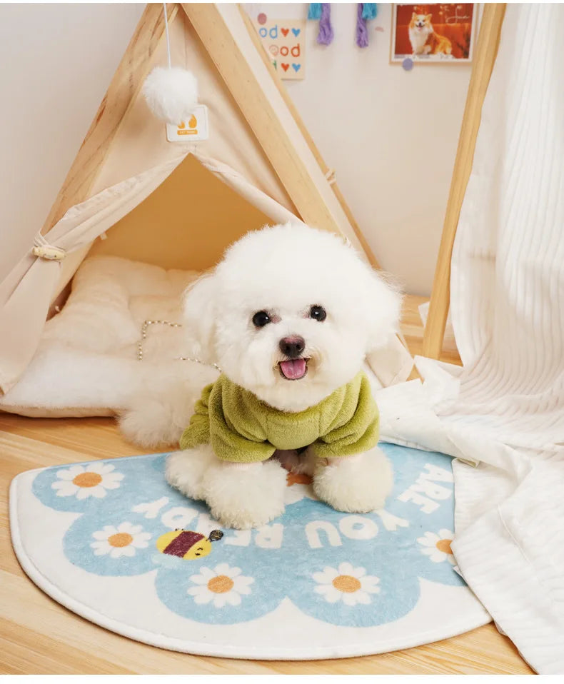 Luxuriöses Haustier-Pyjama und super saugfähiges Handtuch-Set