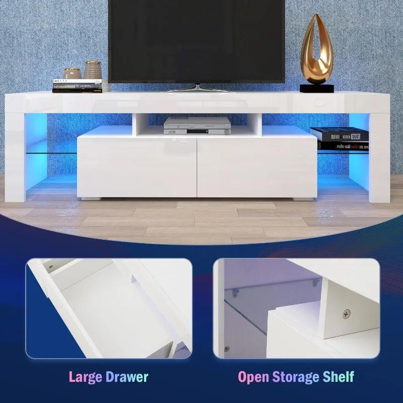 Tv Stand with 2 Cabinets