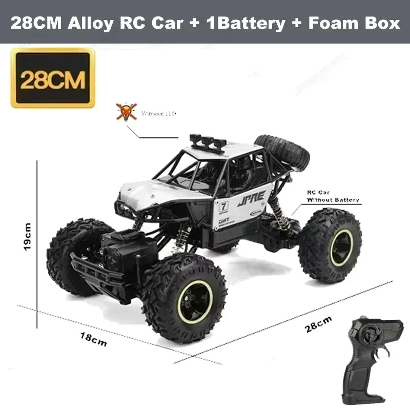 Voiture RC 4 roues motrices Monster Mountain