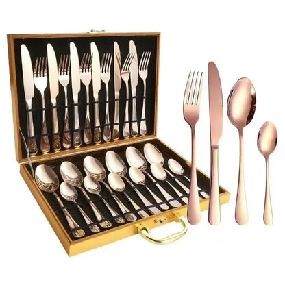 Stainless Steel Western Tableware Set