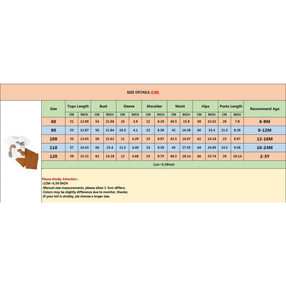 2-teiliges Set mit niedlichem Cartoon-Oberteil und braunen Shorts für Babys mit Dino-Motiv