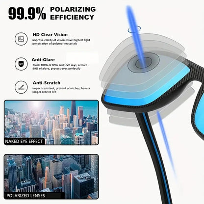 Polarisierte Unisex-Sonnenbrille UV400