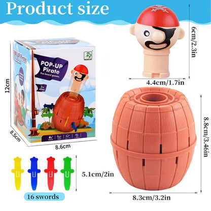 Jeu de baril de pirates sauteurs – Jouet familial amusant