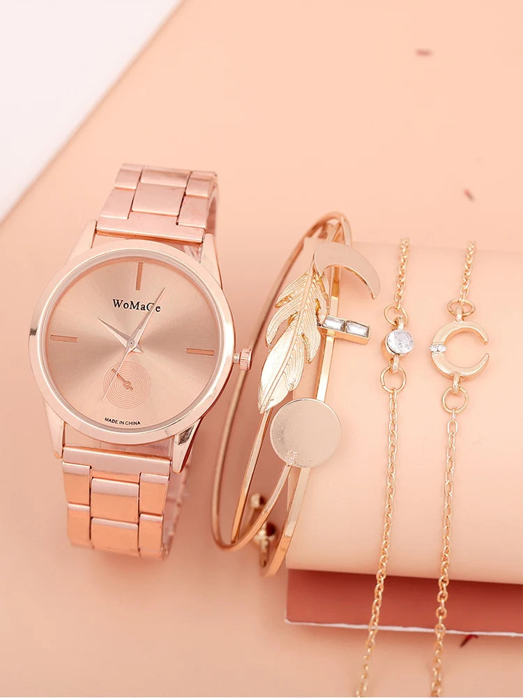 Ensemble de montres de luxe 6 pièces pour femme