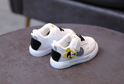 Chaussures décontractées blanches pour bébé garçon fille