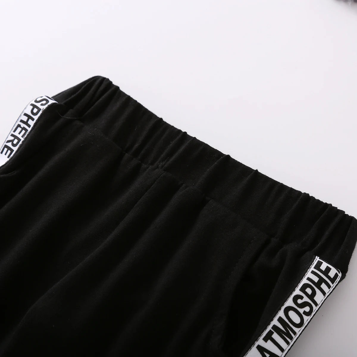 Ensemble 2 pièces haut à capuche et pantalon en coton pour bébé garçon