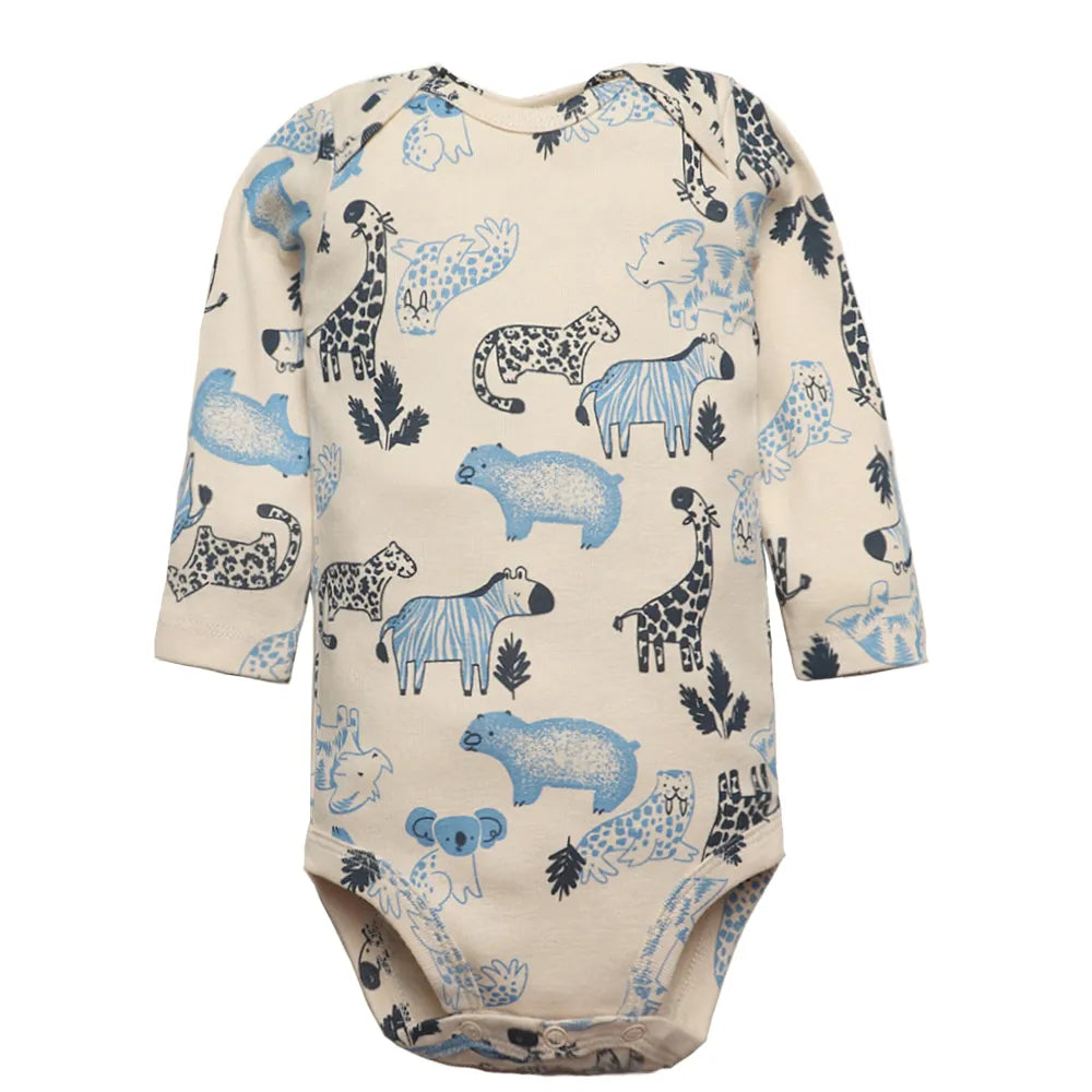 Body bébé printemps automne 100% coton, manches longues