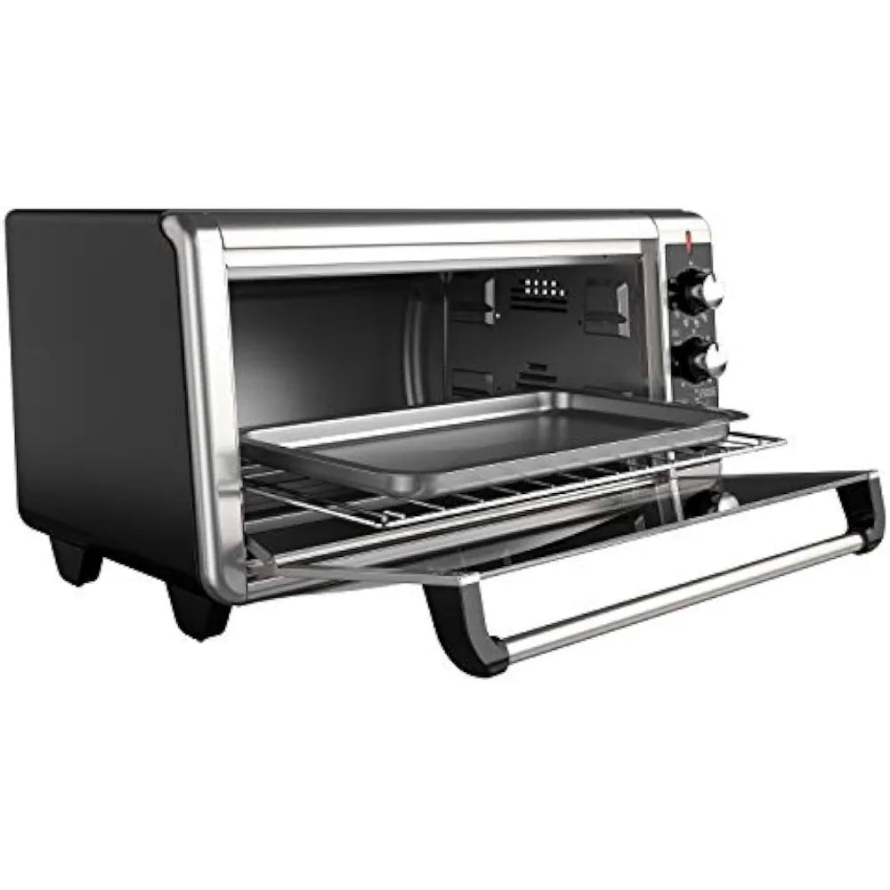 8-Slice Stainless Steel Toaster Oven