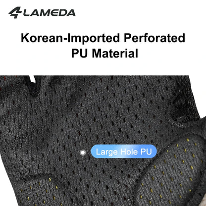 Stoßfeste Halbfinger-Fahrradhandschuhe – schweißhemmende, gepolsterte Fahrradausrüstung