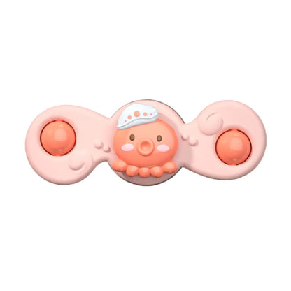 Cartoon Suction Cup Rattles Baby Bath Toys