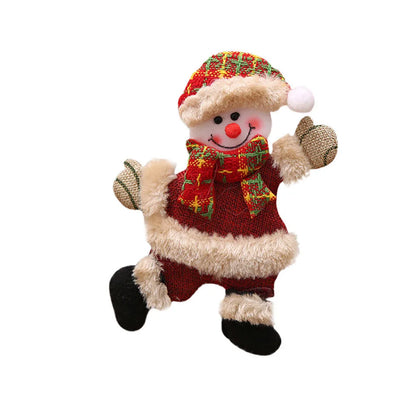 Cheerful Cartoon Christmas Pendants Festive Decor for Home