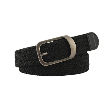 Eyeless Needle Metal Alloy Belt