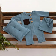 3Pcs/Set Baby Bodysuit & Pillow Costume