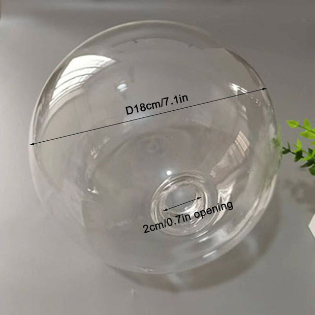 2cm Clear Ball Glass Pendant Lamp Globe
