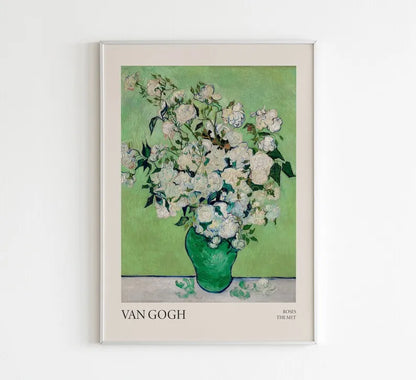 Notizblock mit Gemälden von Monet und Van Gogh – nicht klebender Notizaufkleber