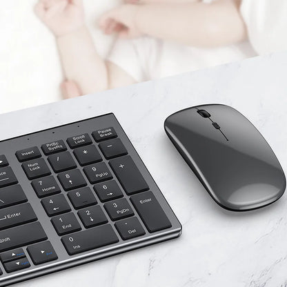 Rechargeable Wireless Keyboard and Mouse