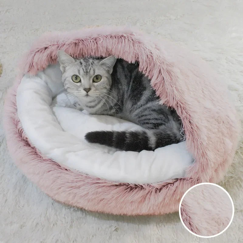 Cozy 2-in-1 Cat Bed